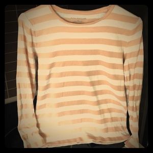 Ann Taylor (long sleeve striped shirt)